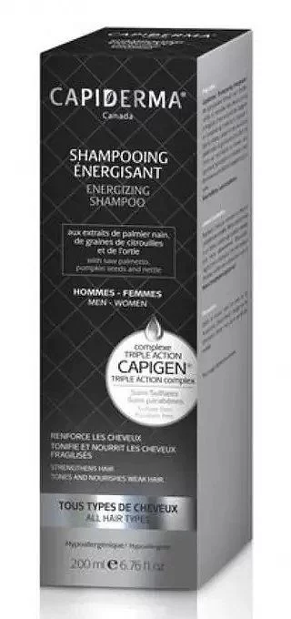 CAPIDERMA SHAMPOOING ENERGISANT 200ML