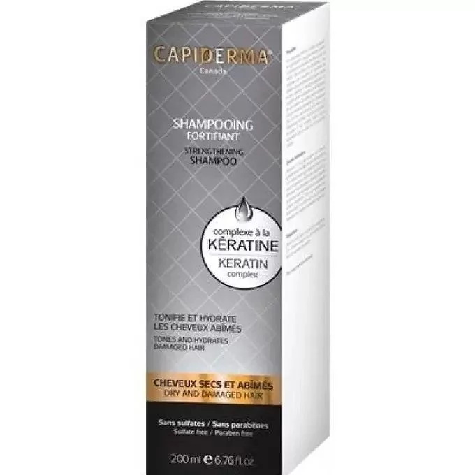 CAPIDERMA SHAMPOOING FORTIFIANT COMPLEXE A LA KERATINE 200ML