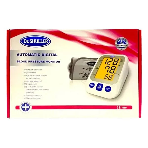 DR SHULLER TENSIOMETRE DIGITAL BRASARD REFERENCE 1639