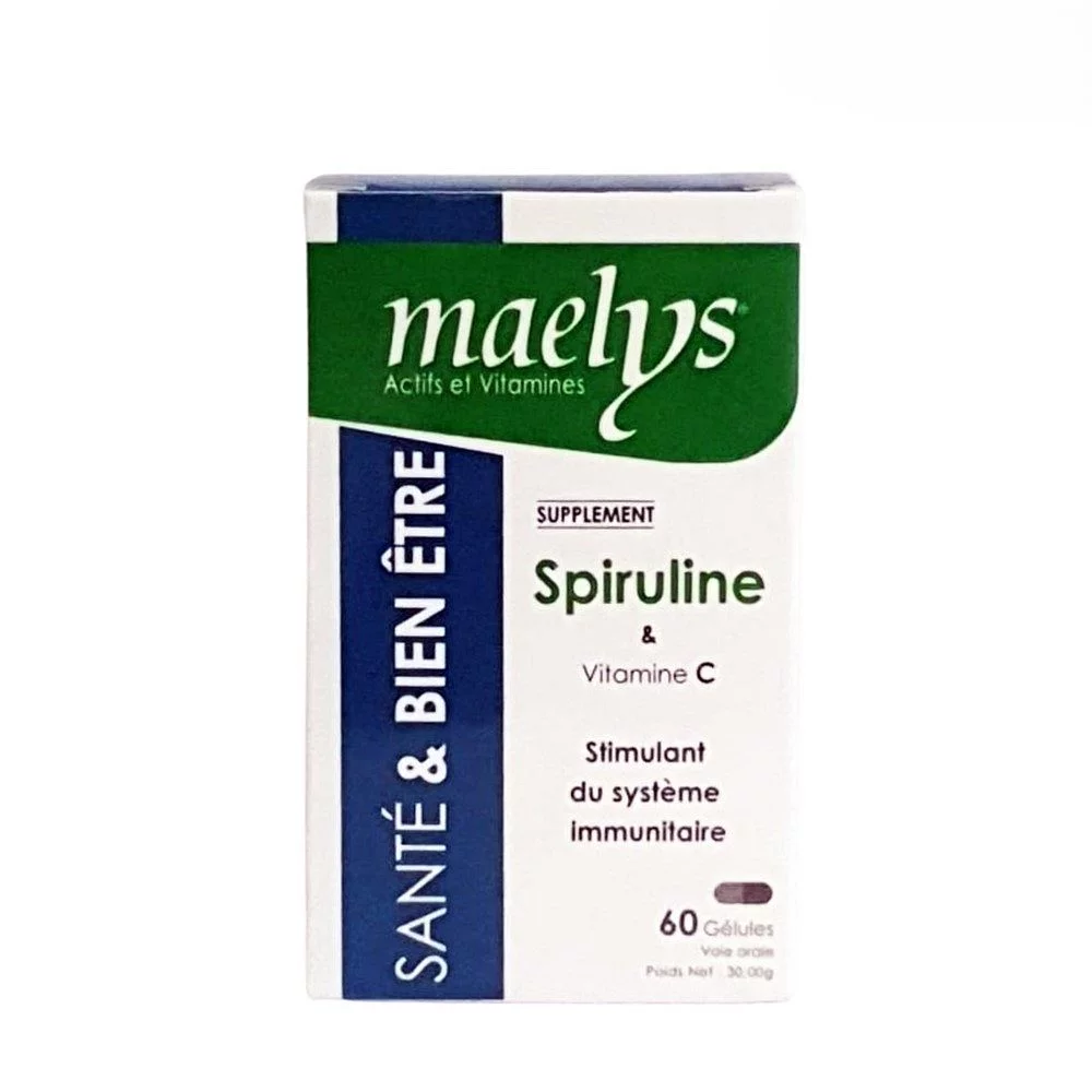 MAELYS SPIRULINE BOITE DE 60 GELULES