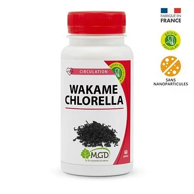 MGD WAKAME CHLORELLA BOITE DE 60 GELULES
