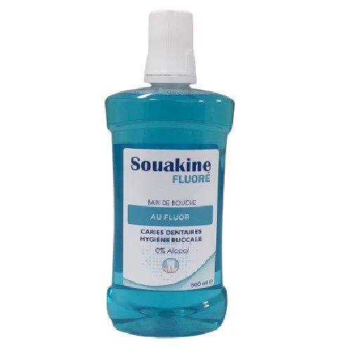 SOUAKINE FLUORE BAIN DE BOUCHE 500ML