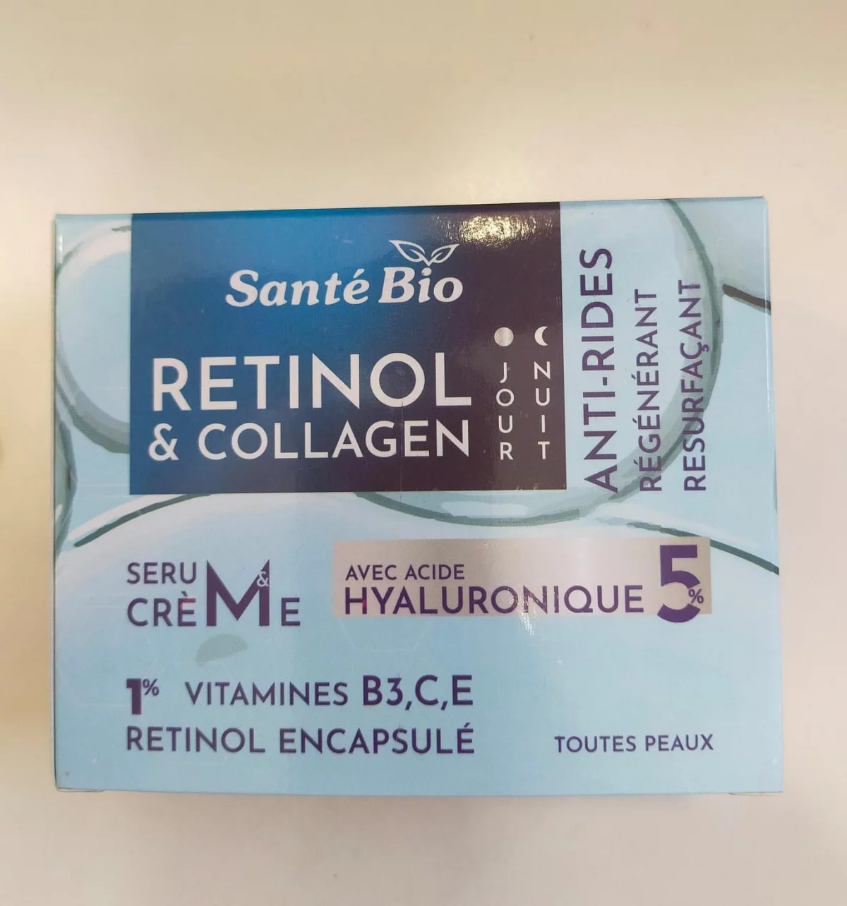 SANTE BIO PACK RETINOL ET COLLAGEN SERUM 15ML + CREME RETINOL ET COLLAGEN 50G