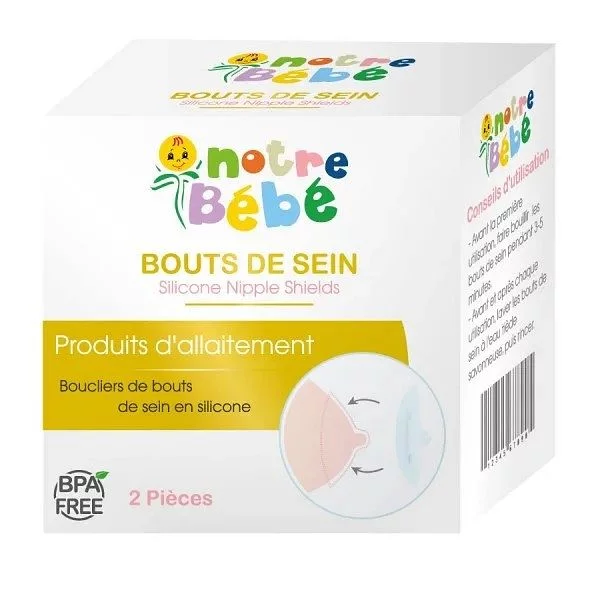 Notre BÉbÉ Bout De Sein Boite De 2 Reference Bd331