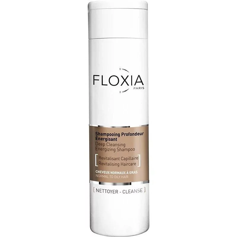 FLOXIA SHAMPOOING PROFONDEUR ENERGISANT CHEVEUX NORMAUX A GRAS 200ML