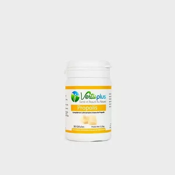 VERTUPLUS PROPOLIS BOITE DE 30 GELULES