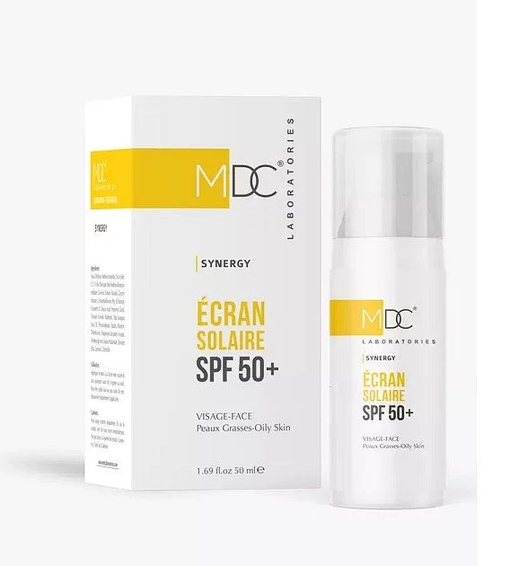 MDC SYNERGY ECRAN SOLAIRE PEAUX GRASSES SPF50+ 50ML
