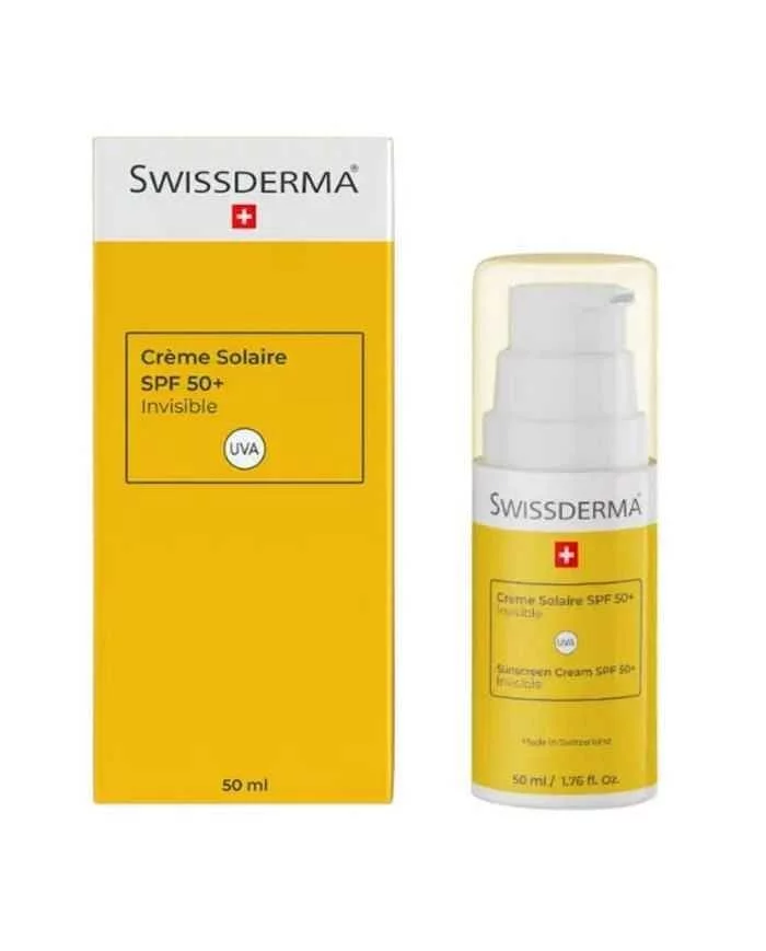 SWISSDERMA CREME SOLAIRE INVISIBLE SPF50+ 50ML