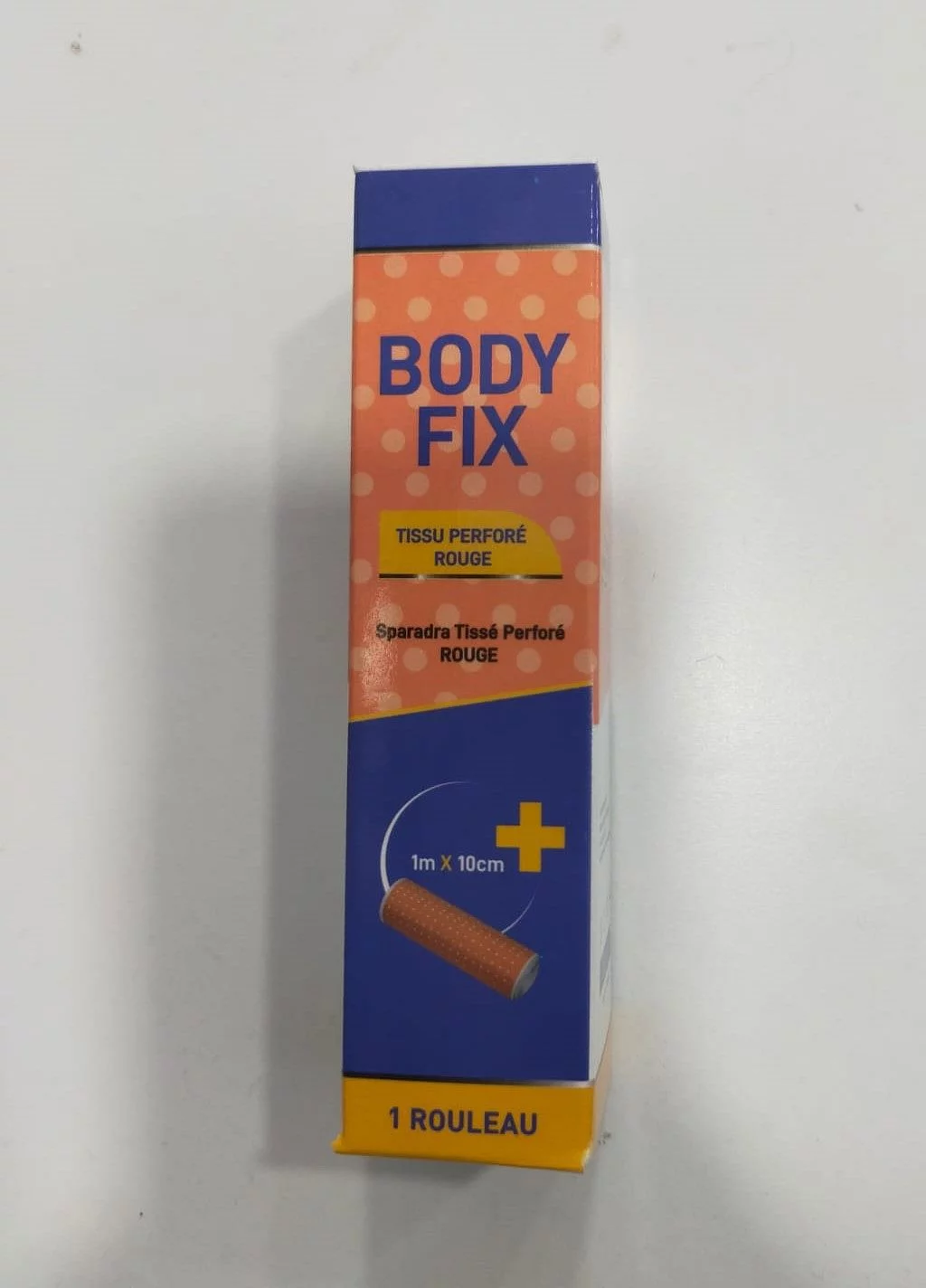 Body Fix Sparadrap Perfore 1/10 Rouge