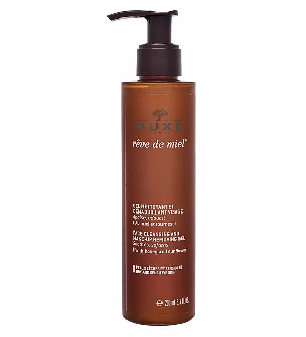 NUXE REVE DE MIEL GEL NETTOYANT ET DEMAQUILLANT VISAGE 200ML