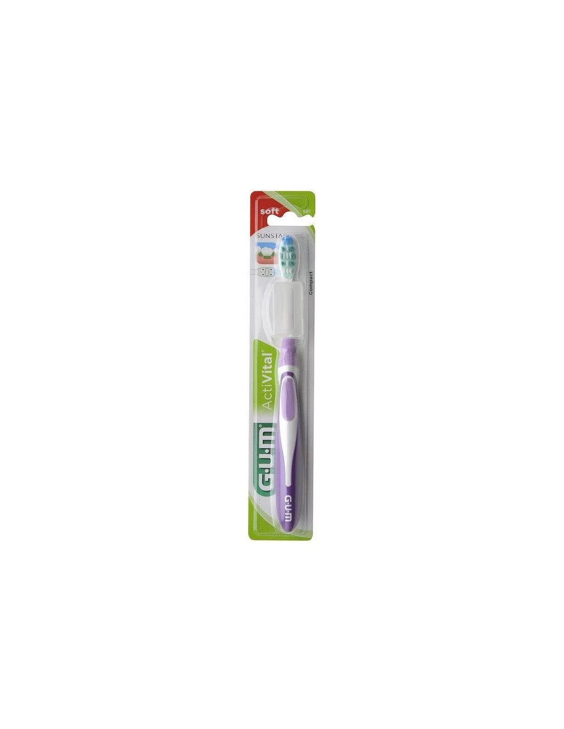 Gum Brosse A Dents Activital Souple Reference 581