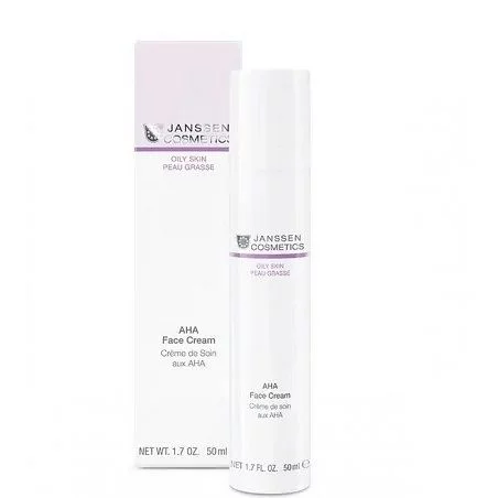 JANSSEN COSMETICS CREME DE SOIN AUX AHA 50ML