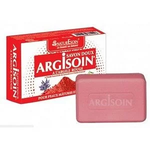 NATURESOIN ARGISOIN SAVON DOUX A L'ARGILE ROSE 125G