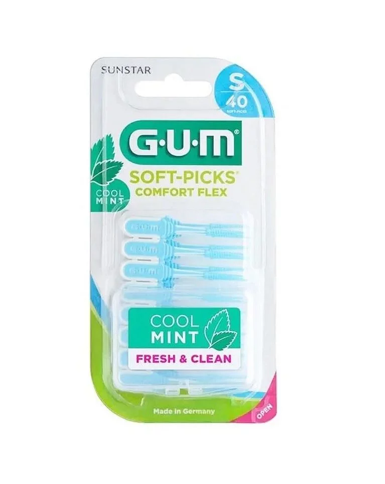 GUM SOFT PICKS CONFORT FLEX BOITE DE 40 REF 669