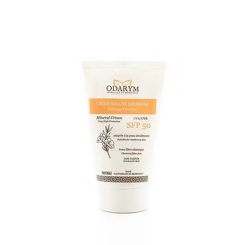 ODARYM CREME SOLAIRE MINERALE SFP50 60ML