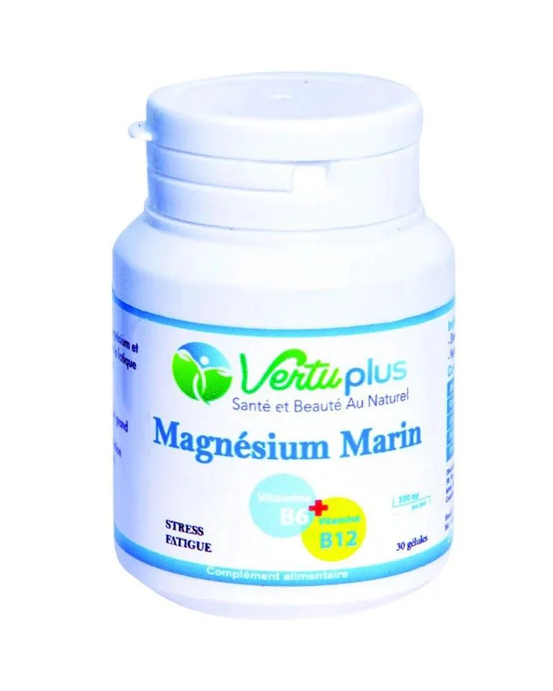 Vertuplus Magnesium Marin Boite De 30 Gelules