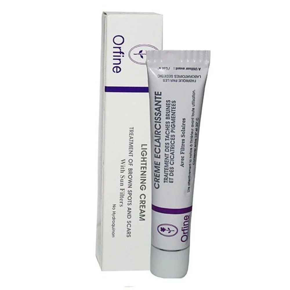 Orfine Creme Eclaicissante Soin De Taches Brunes Acne