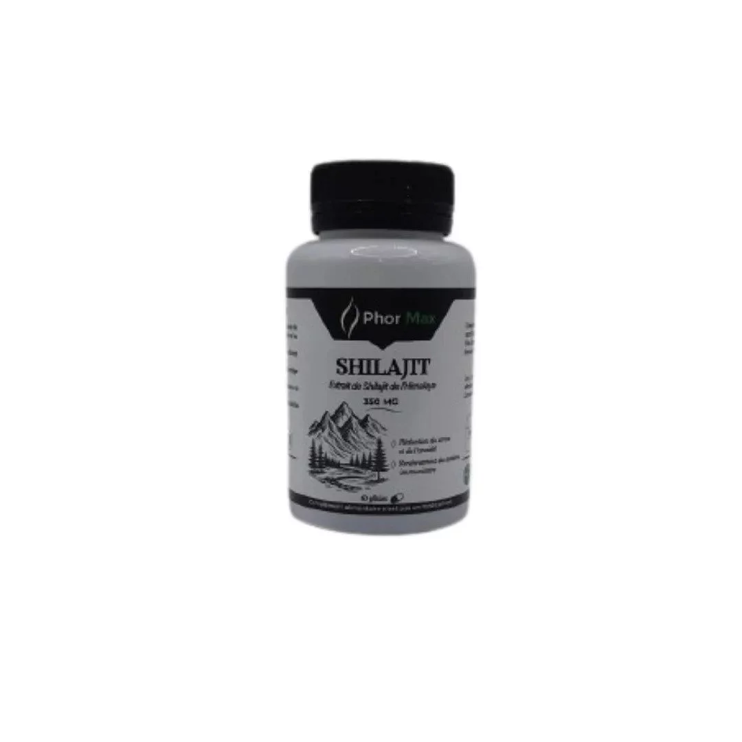 PHOR MAX SHILAJIT 350MG BOITE DE 60 GELULES 