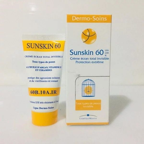 SUNSKIN 50+ DERMO SOINS CREME SOLAIRE TUBE 50ML