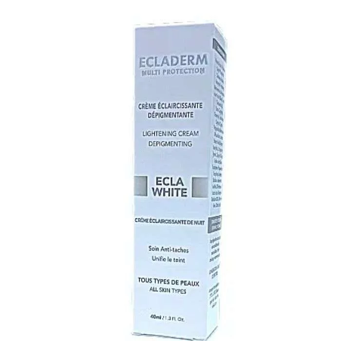 Ecladerm Multi Protection Ecla White Creme Eclaircissante Depigmentante 40ml