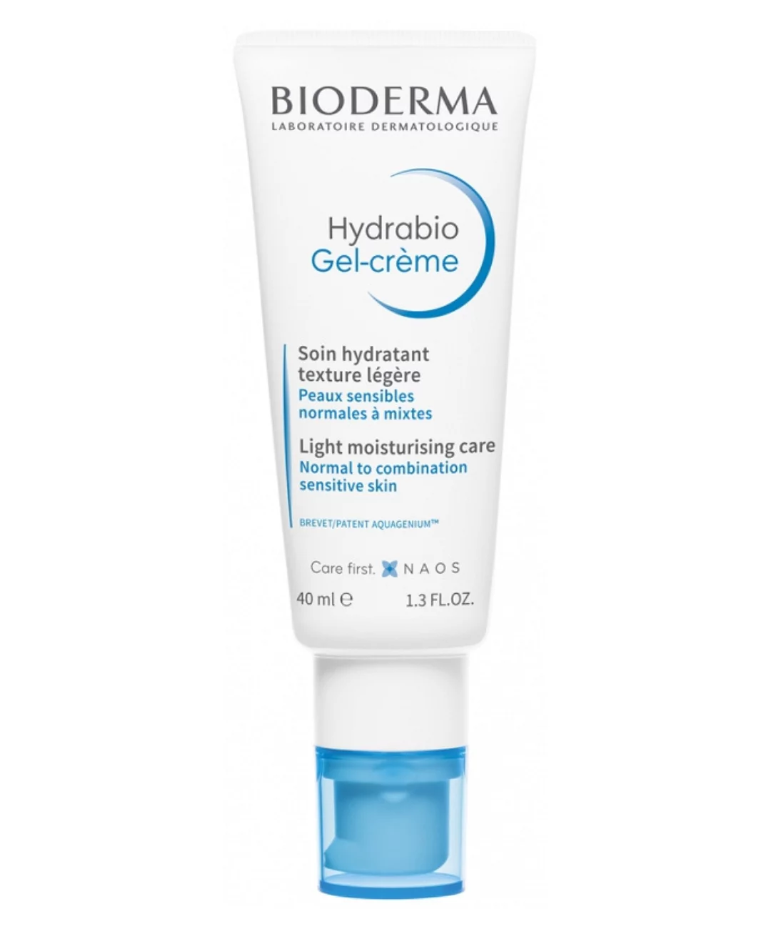 Bioderma Hydrabio Gel Creme Soin Hydratant Texture Legere 40ml
