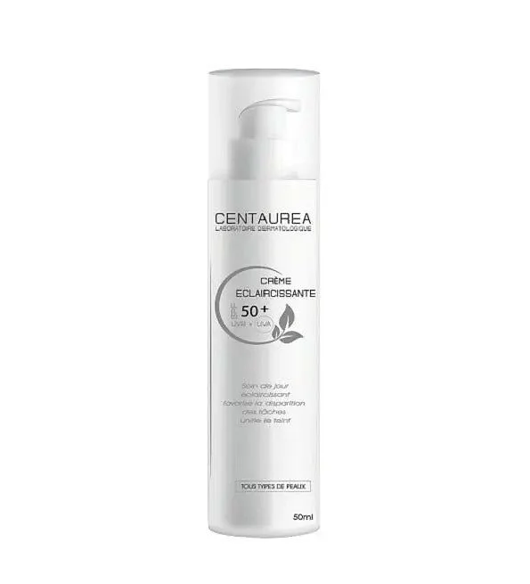 Centaurea Creme Eclaircissante Spf50+ 30ml