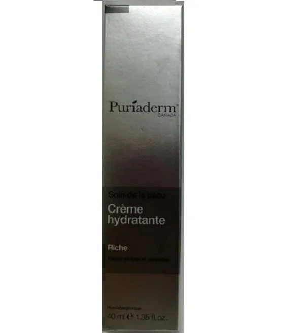 PURIADERM CREME HYDRATANTE RICHE 40ML