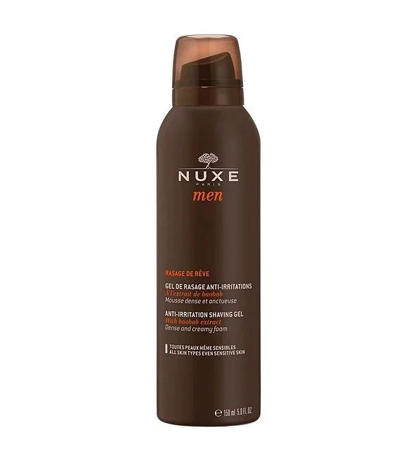 NUXE MEN RASAGE DE REVE GEL DE RASAGE ANTI-IRRITATIONS 150ML