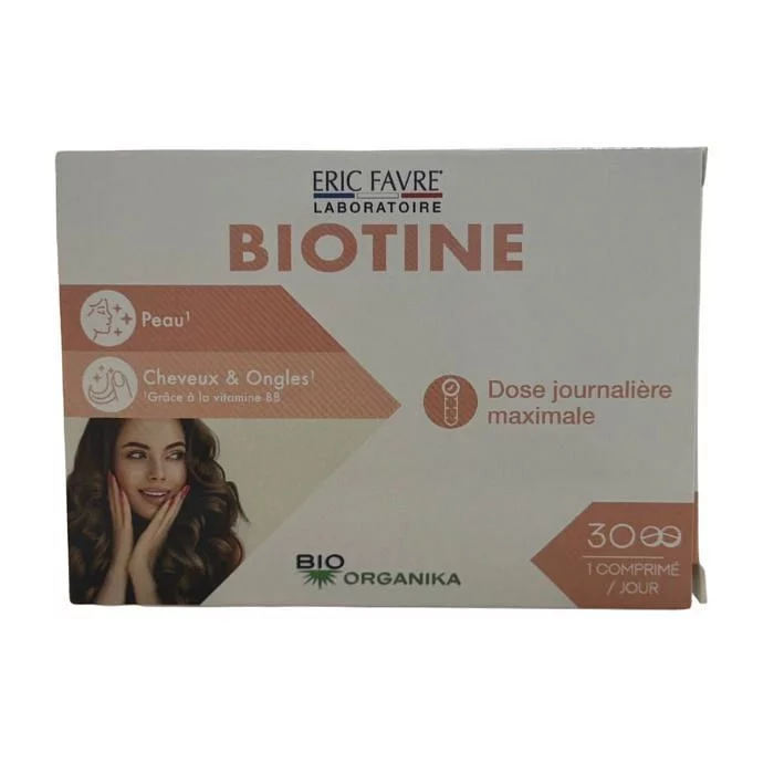 Eric Favre Biotine Boite De 30 Comprimes