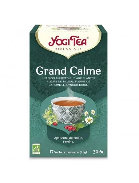 YOGI TEA GRAND CALME INFUSION BOITE DE 17 SACHETS