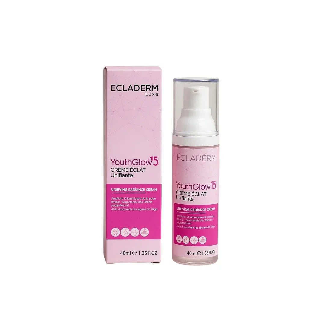 ECLADERM YOUTH GLOW 15 CREME ECLAT UNIFIANTE 40ML
