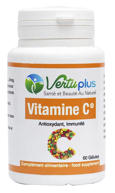Vertuplus Vitamine C 500mg Boite De 60 Gelules