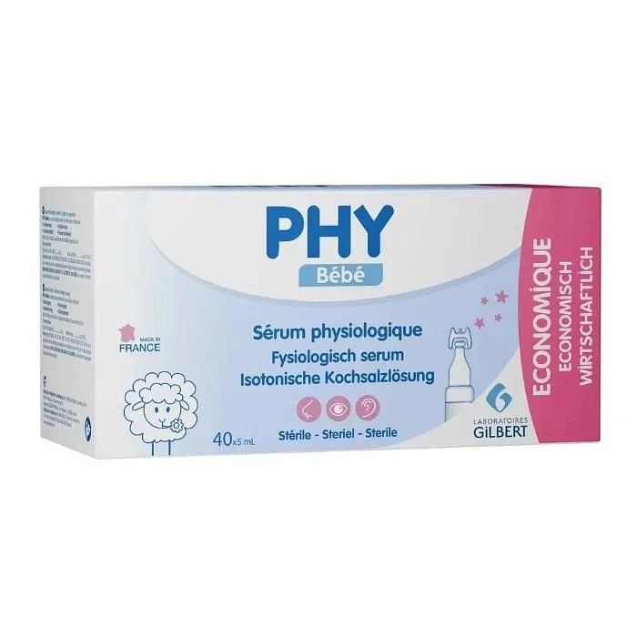 Gilbert Phy Serum Physiologique B40 5ml