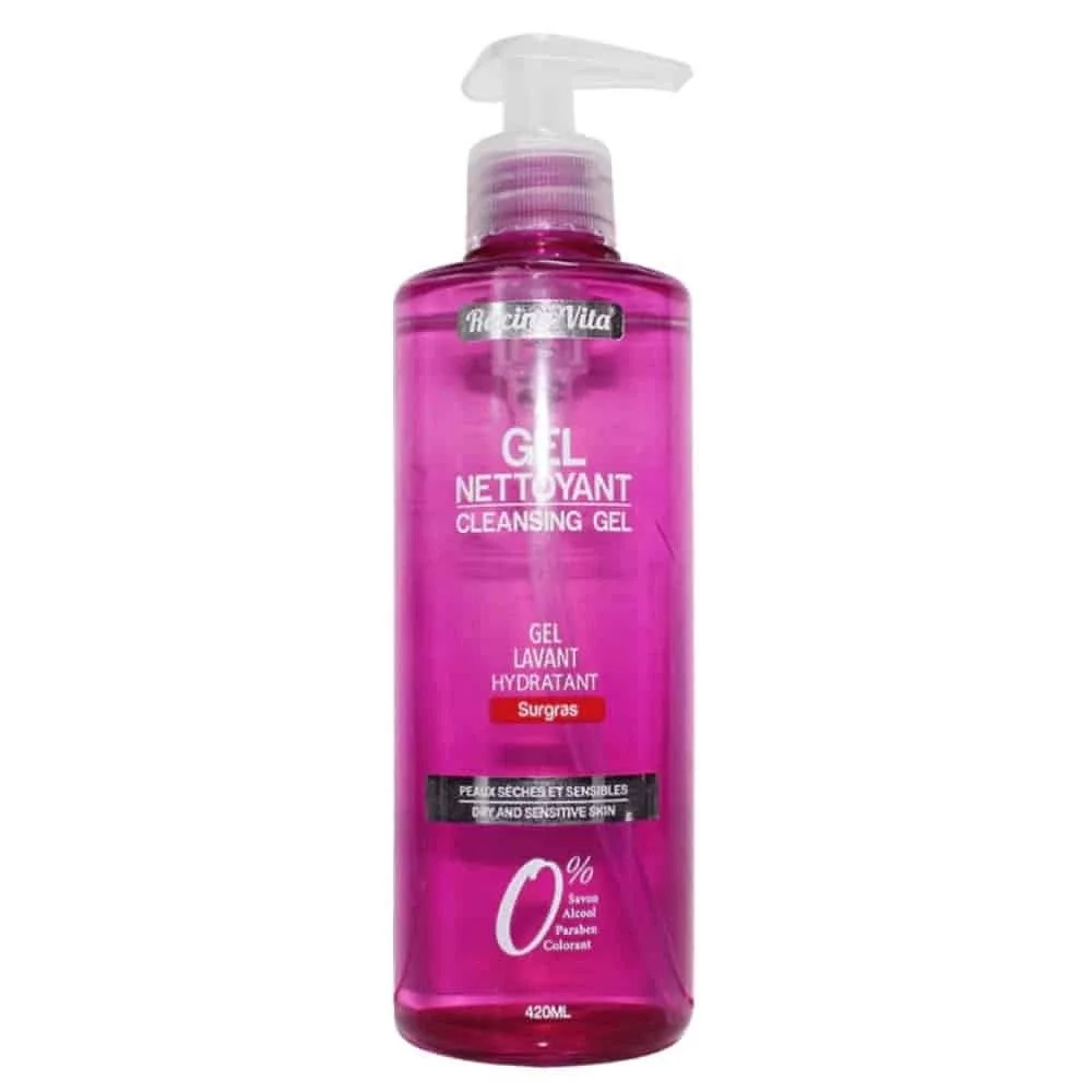 Racine-vita Gel Nettoyant Lavant Hydratant 420ml