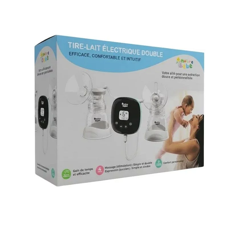 NOTRE BEBE TIRE LAIT ELECTRIQUE DOUBLE +0MOIS REFERENCE BPG 086S