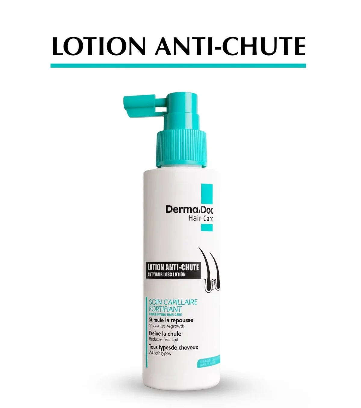 DERMADOC LOTION ANTI-CHUTE SOIN CAPILLAIRE FORTIFIANT 125ML