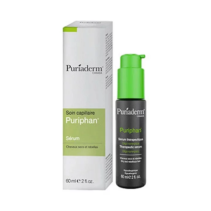 PURIADERM PURIPHAN SERUM THERAPEUTIQUE CHEVEUX SECS ET REBELLES 60ML