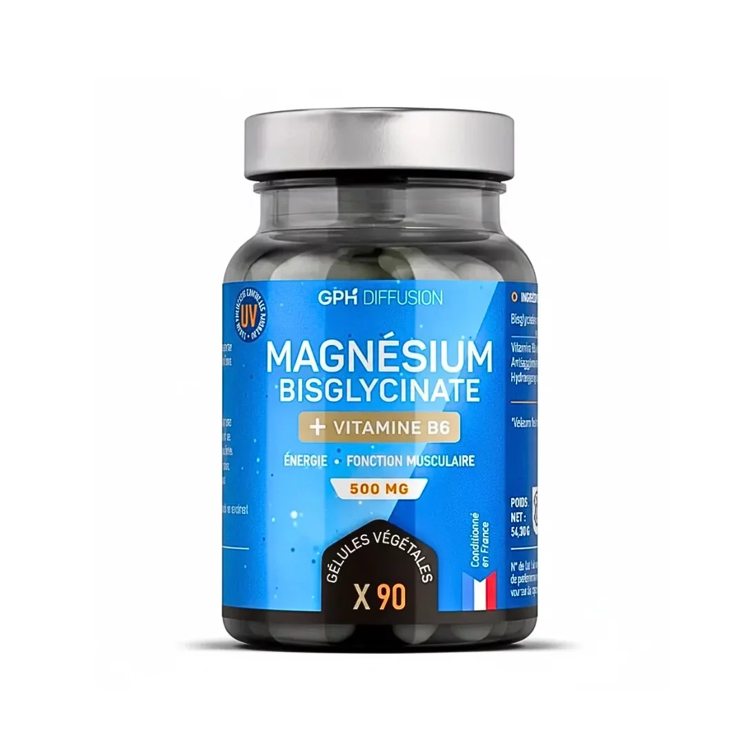GPH MAGNESIUM BISGLYCINATE 500MG BOITE DE 90 GELULES