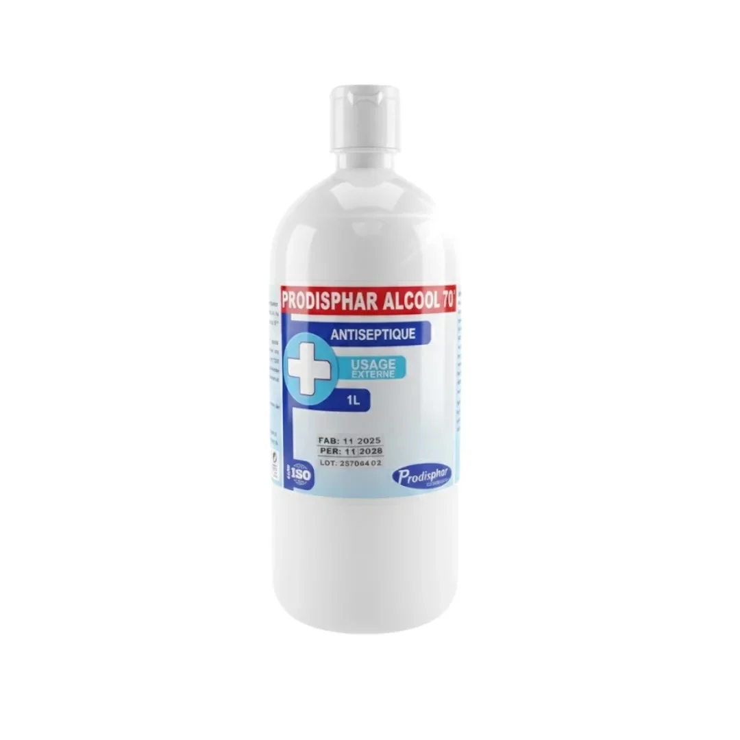 PRODISPHAR ALCOOL 70° ANTISEPTIQUE 1L