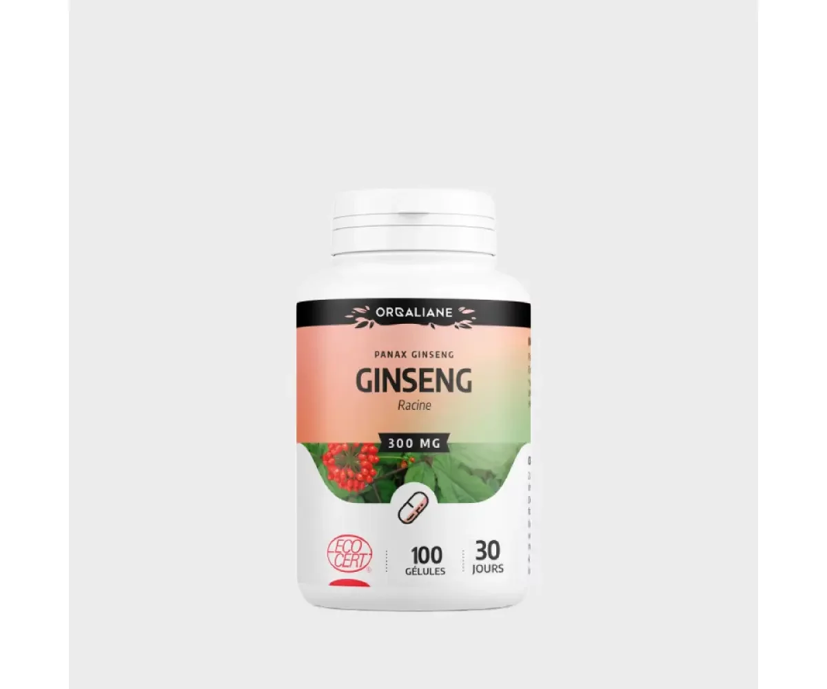 GPH DIFFUSION GINSENG ROUGE 300MG BOITE DE 100 GELULES