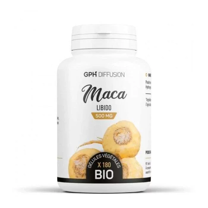 GPH MACA BIO 500MG BOITE DE 180 GELULES