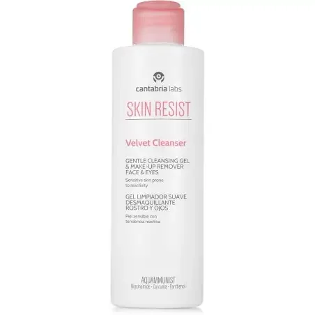 SKIN RESIST VELVET CLEANSER GENTLE CLEANSING GEL 200ML
