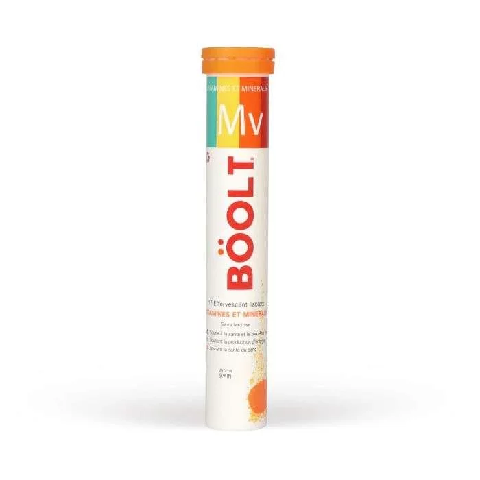 BOOLT MULTIVITAMINES TABLETS BOITE DE 17