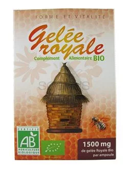 GPH GELEE ROYALE BIO FORME ET VITALITE BOITE DE 20 AMPOULES