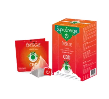 SUPRA ENERGIE TISANES CBD BOITE DE 10 SACHETS 