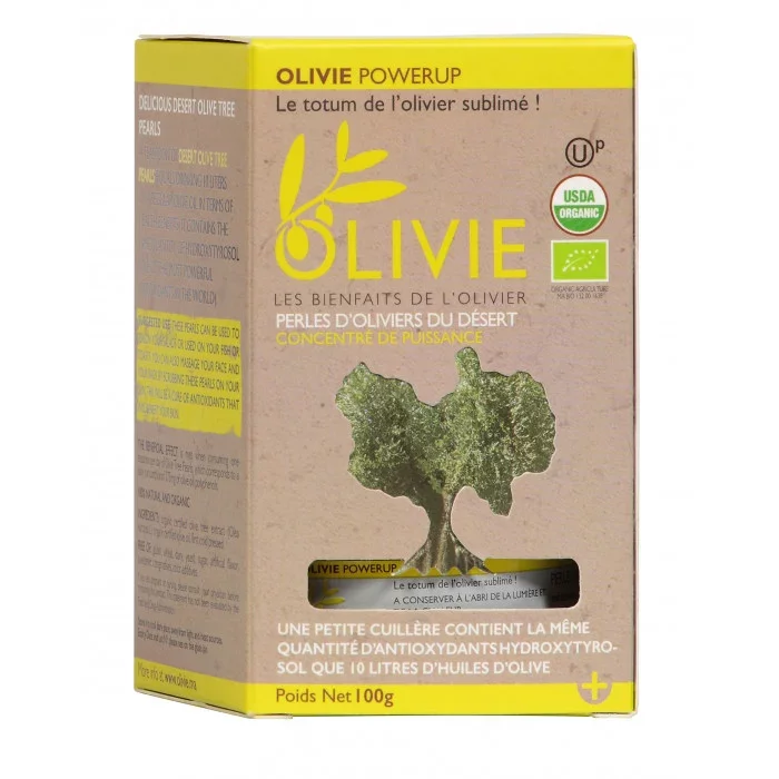 OLIVIE POWERUP PERLES D'OLIVIERS DU DESERT 100G