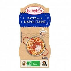 BABYBIO PETIT POT PATES A LA NAPOLITAINE 2*200G