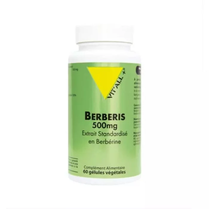 VITALL+ BERBERIS 500MG BOITE DE 60 GELULES
