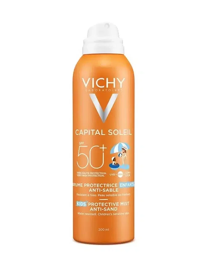VICHY CAPITAL SOLEIL SPF50+ BRUME ANTI-SABLE ENFANTS PEAU SENSIBLE 200ML