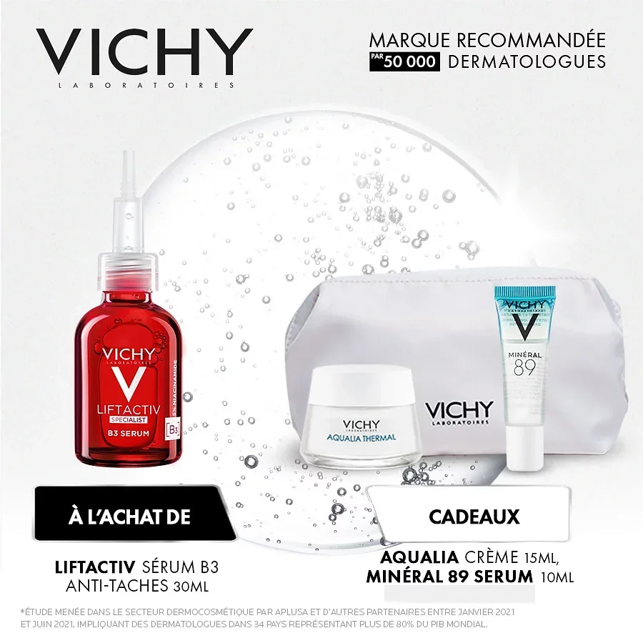 VICHY PACK LIFTACTIV SERUM VITAMINE C + AQUALIA THERMAL LEGERE 15ML + MINERAL 89 10ML